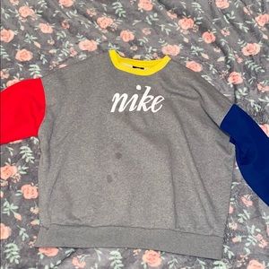 Primary Color Nike Crewneck